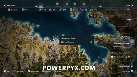 shipwreck cove ac odyssey.